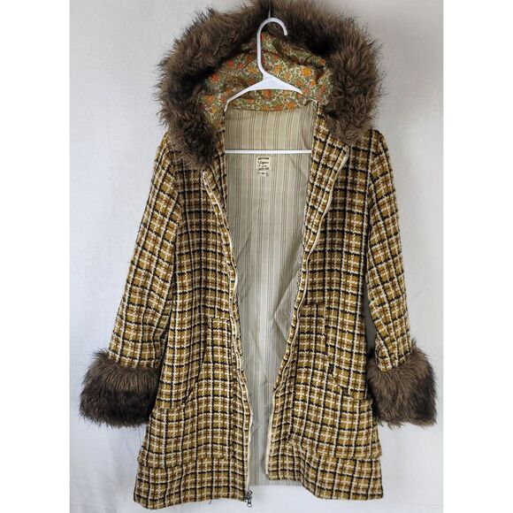 Vintage One of a Kind Limited Lines 3/4 length Winter Coat by J. Cappuccio Small - Picture 4 of 10